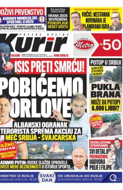 Kurir - broj 1564, 16. jun 2018.