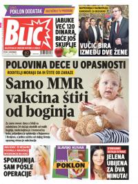 Blic - broj 7444, 3. nov 2017.