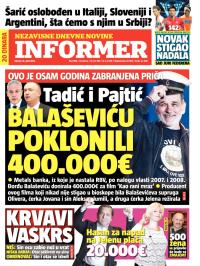 Informer - broj 896, 14. apr 2015.