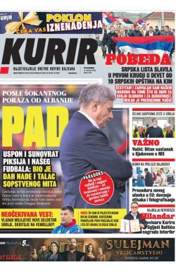 Kurir - broj 4176, 13. okt 2025.