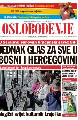 Oslobođenje - broj 24.964, 22. maj 2016.