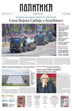 Politika - broj 40157, 21. sep 2025.