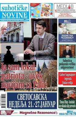 Nove Subotičke novine - broj 252, 21. jan 2022.