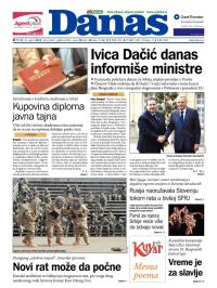 Danas - broj 5667, 5. apr 2013.
