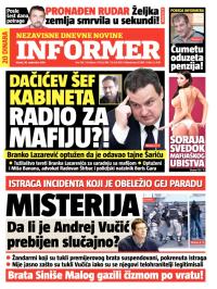 Informer - broj 734, 30. sep 2014.