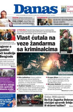 Danas - broj 9430, 12. okt 2023.