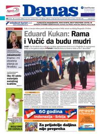 Danas - broj 6255, 14. nov 2014.