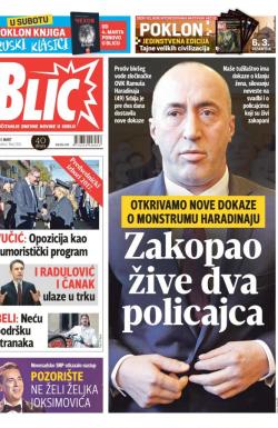 Blic - broj 7202, 3. mar 2017.