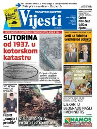 Vijesti - broj 6040, 20. jan 2015.