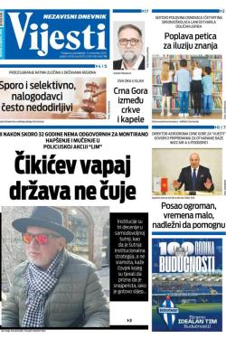 Vijesti - broj 9895, 17. nov 2025.