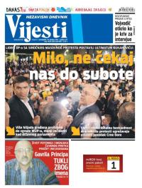 Vijesti - broj 6310, 19. okt 2015.