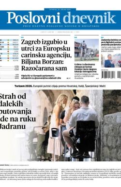 Poslovni Dnevnik - broj 5557, 26. mar 2026.