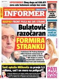 Informer CG - broj 673, 21. jul 2014.