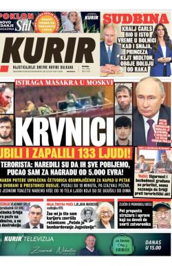 Kurir - broj 3623, 24. mar 2024.