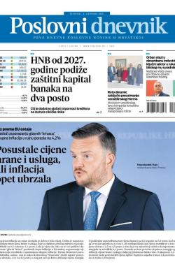 Poslovni Dnevnik - broj 5437, 2. okt 2025.