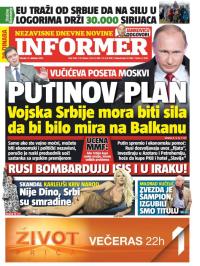 Informer - broj 1062, 27. okt 2015.