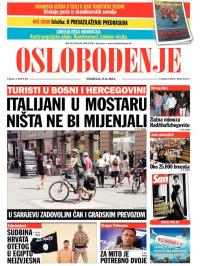 Oslobođenje - broj 24.677, 9. avg 2015.