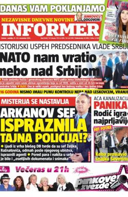 Informer - broj 1084, 21. nov 2015.