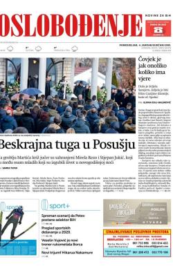 Oslobođenje - broj 26574, 4. jan 2021.