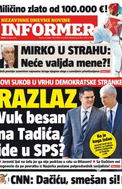 Informer - broj 83, 14. avg 2012.