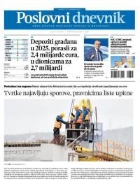 Poslovni Dnevnik - broj 5450, 21. okt 2025.