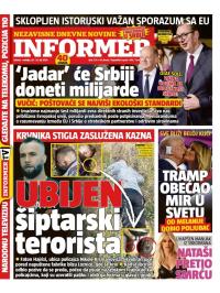 Informer - broj 3731, 20. jul 2024.