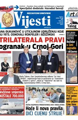 Vijesti - broj 6155, 16. maj 2015.