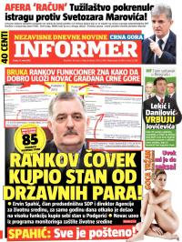 Informer CG - broj 868, 11. mar 2015.