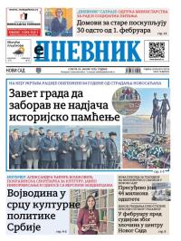 Dnevnik - broj 28326, 24. jan 2026.