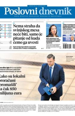 Poslovni Dnevnik - broj 5444, 13. okt 2025.