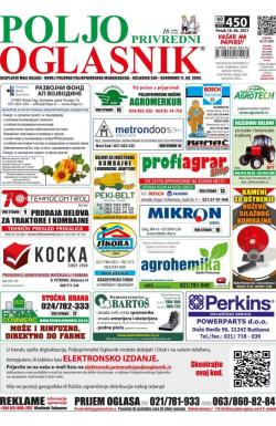 Poljoprivredni Oglasnik - broj 450, 18. jun 2021.
