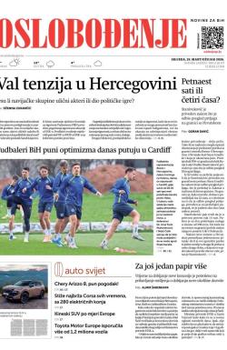 Oslobođenje - broj 28173, 25. mar 2026.