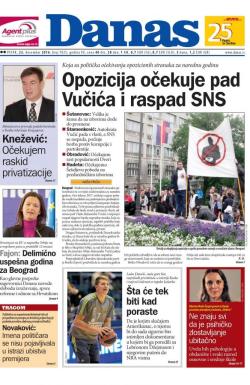 Danas - broj 7025, 23. dec 2016.
