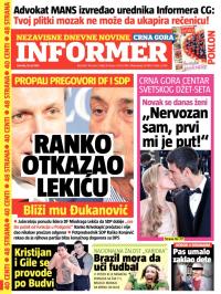 Informer CG - broj 664, 10. jul 2014.