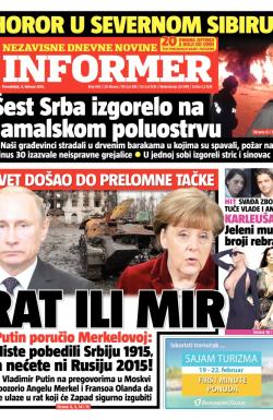 Informer - broj 843, 9. feb 2015.