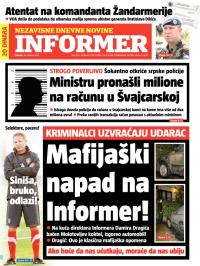 Informer - broj 139, 18. okt 2012.