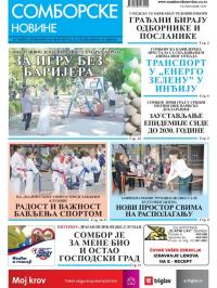 Somborske novine - broj 3443, 18. jun 2020.