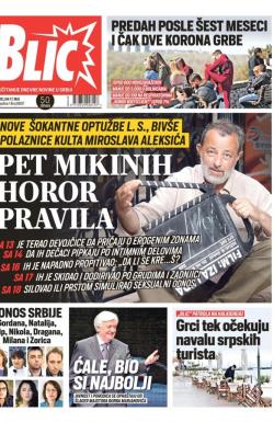 Blic - broj 8697, 17. maj 2021.