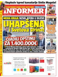 Informer CG - broj 1040, 1. okt 2015.