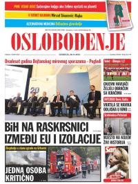 Oslobođenje - broj 24719, 20. sep 2015.