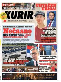 Kurir - broj 4146, 13. sep 2025.