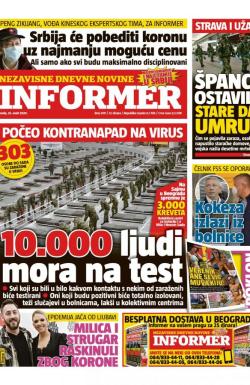 Informer - broj 2411, 25. mar 2020.