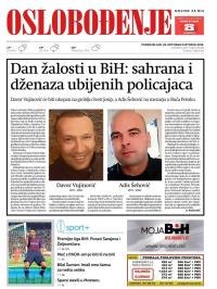 Oslobođenje - broj 25835, 29. okt 2018.