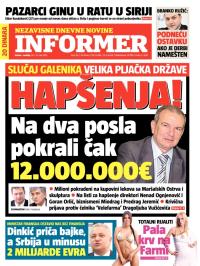 Informer - broj 314, 18. maj 2013.