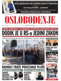 Oslobođenje - broj 24.068, 8. dec 2013.