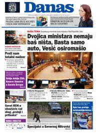Danas - broj 9173, 9. dec 2022.