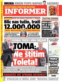 Informer - broj 396, 22. avg 2013.