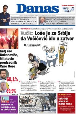 Danas - broj 9268, 3. apr 2023.