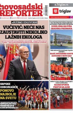 Novosadski reporter - broj 401, 21. okt 2022.