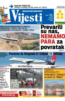 Vijesti - broj 5701, 11. feb 2014.